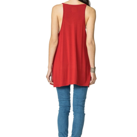 Sissy Tank with Rhinestone Tank, NWT - Picture 3 of 4